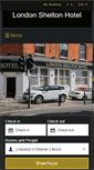 Mobile Screenshot of londonsheltonhotel.co.uk