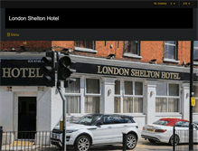 Tablet Screenshot of londonsheltonhotel.co.uk